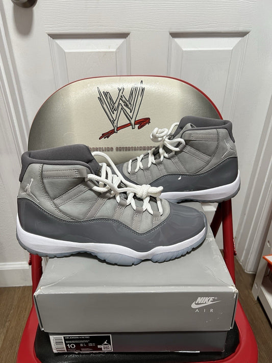 Size 10 - Jordan 11 Retro High Cool Grey