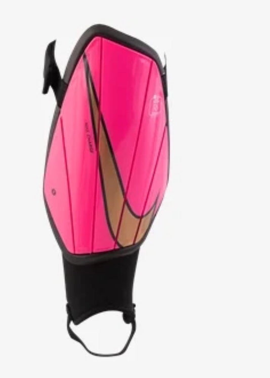 Nike Charge Soccer Shin Guards Size Large Youth Kids SP2165-600 Pink Nwt