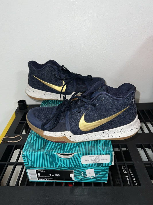 Size 8 - Nike Kyrie 3 Obsidian